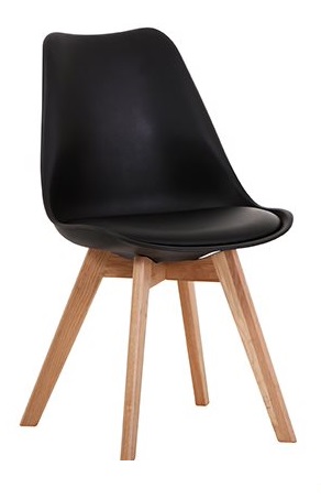Sonia dining chair-Black  C22B